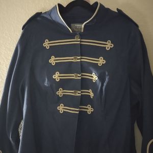 Torrid peplum military coat